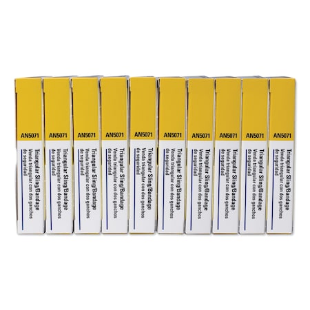 First Aid Only First Aid Refill Sling Band., 40x56, PK10 AN-5071